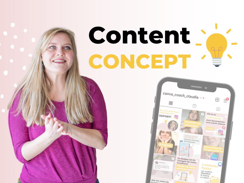 Content Erstellung Kurs Content Concept