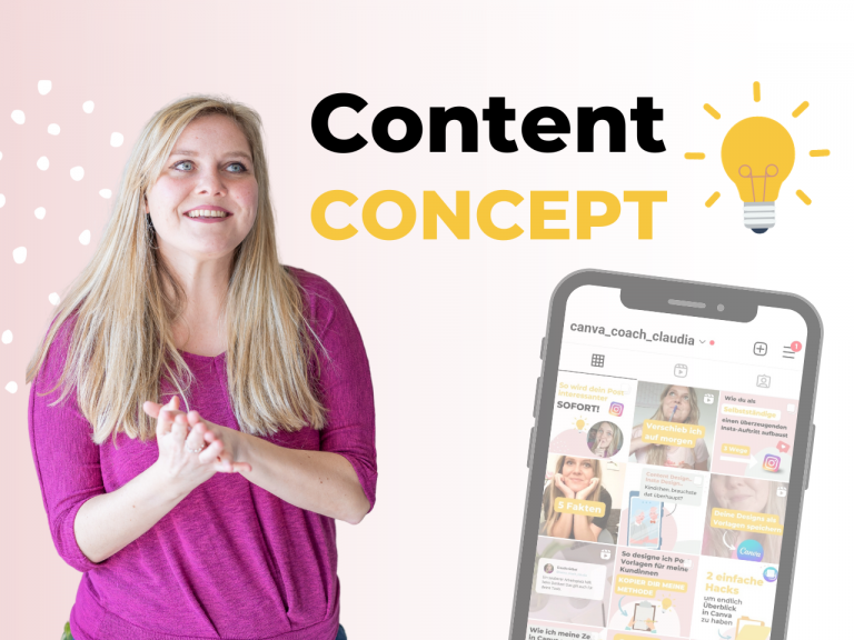Content Erstellung Kurs Content Concept