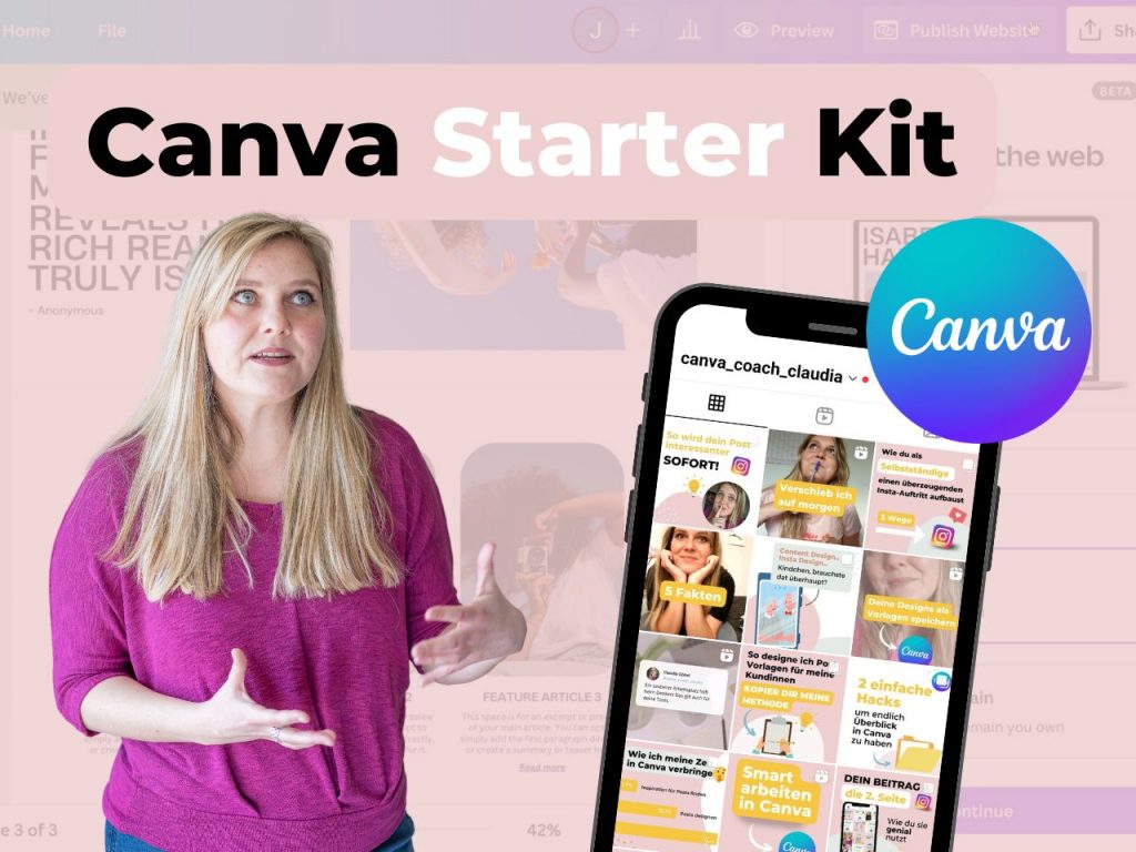 TC Produktbild Canva Starter Kit