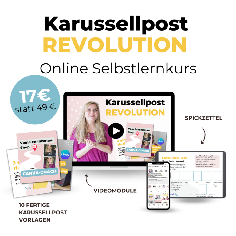 Karussellpost Instagram Kurs