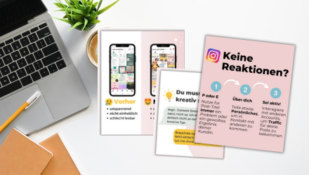 Blog 3 Instagram Posts in 10 Minuten erstellen
