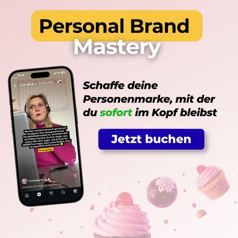 Personal Brand Mastery Instagram Content Kurs