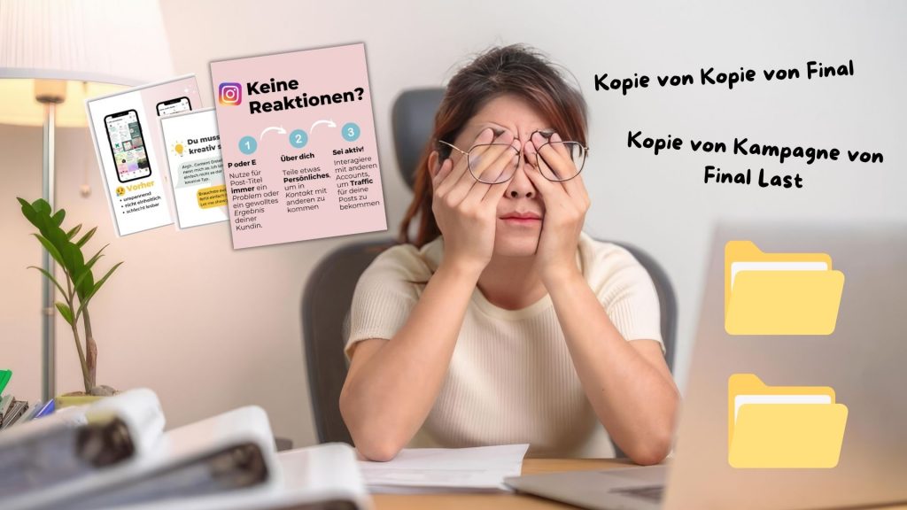 Ordnerstruktur Canva Teams Chaos